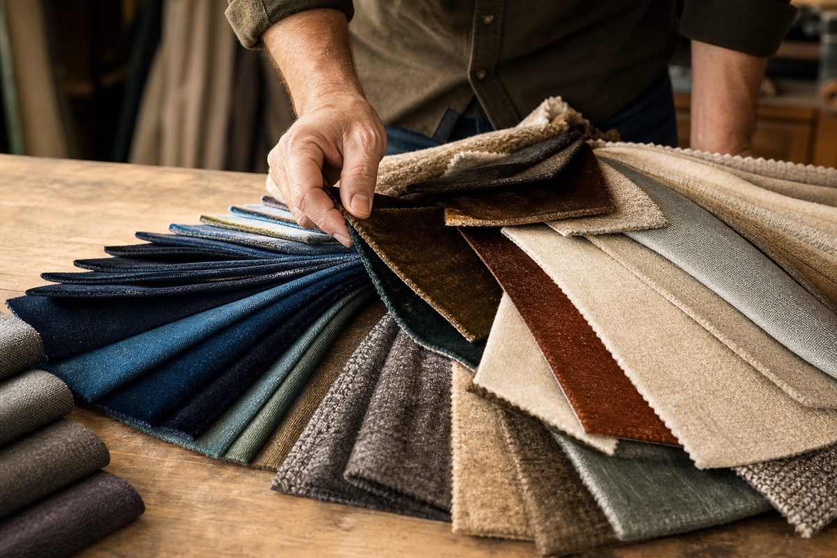 Thousands of upholstery fabrics to choose from